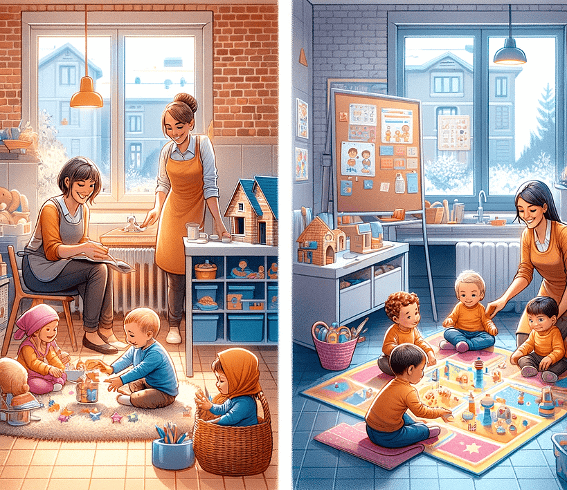 Micro-crèche VS MAM